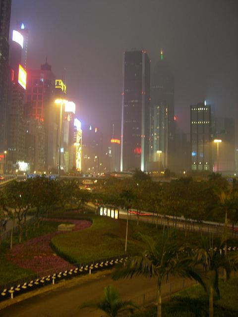 Hong Kong: Night Skyline
